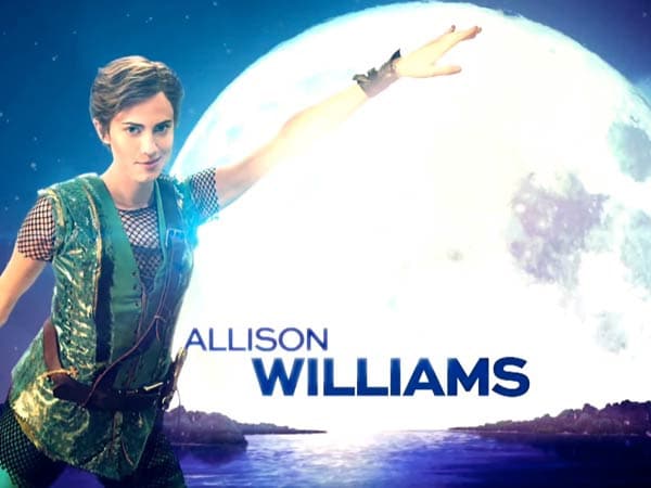 Allison Williams as Peter Pan