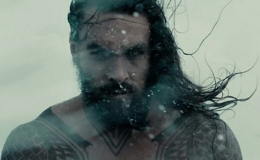 Unseen Jason Momoa Aquaman Pictures from "Justice League"