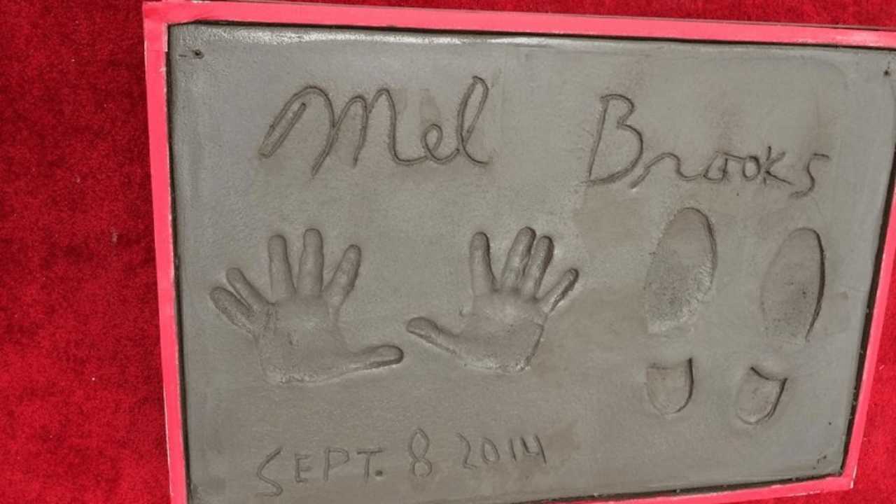 Mel Brooks Hands