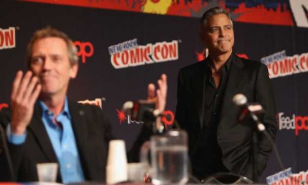 George Clooney at NYCC talks <em>Tomorrowland</em> and bat-nipples