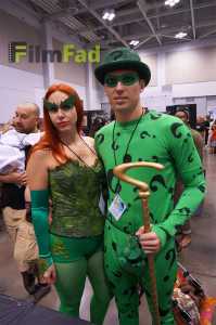 Riddler Poison Ivy Tidewater Comicon 2014