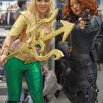 Aquawoman Black Widow Wizard World Raleigh March 2015
