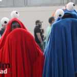 Blue Red Monsters Wizard World Raleigh March 2015