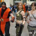 Mortal Kombat Trio Wizard World Raleigh March 2015
