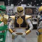 Green White Power Ranger Wizard World Raleigh March 2015