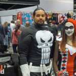 Punisher Harley Quinn Wizard World Raleigh March 2015