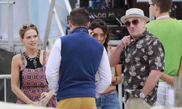 Zoey Deutch spotted with Robert DeNiro for the comedy <em>Dirty Grandpa</em>
