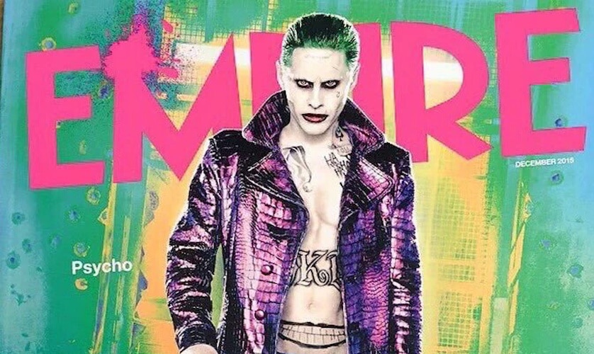 Jared Leto’s Joker Kills New Empire Magazine Cover
