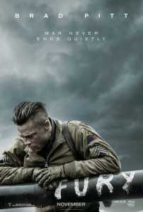 fury movie poster Shia Labeouf