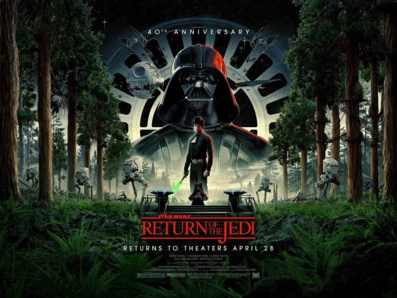 Celebrate the 40th Anniversary of Star Wars Return of the Jedi with a Theater Release